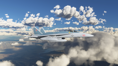 VFC-12 ADVERSARY Livery for the F/A-18E (Super Warrior Mod)