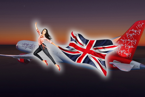 Virgin Atlantic 787 Meera