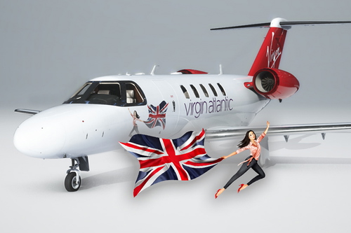 Virgin Atlantic CJ4 Meera