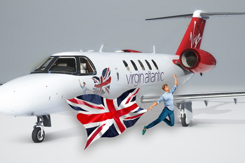 Virgin Atlantic CJ4 Oscar