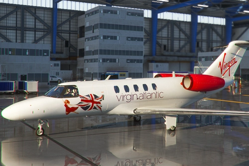 Virgin Atlantic "Rey" CJ4 Cessna Citation