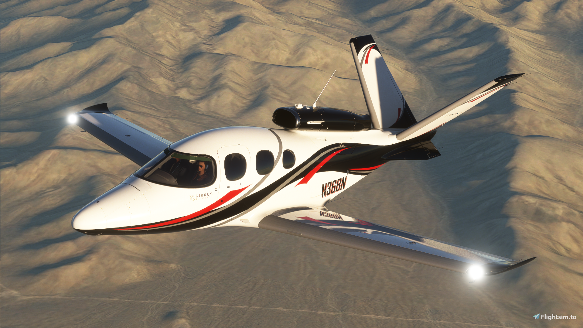 visionjet-livery-N36BN - Image 1