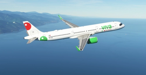 VivaAerobus / Viva Aerobus "XA-VBB" LatinVFR A321 Neo LR pratt and whitney