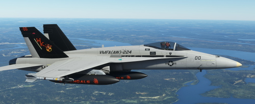 VMFA (AW) 224 F/A-18C 