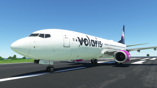 Volaris N523ILV "FICCIONAL LIVERY" PMDG 738 SSW