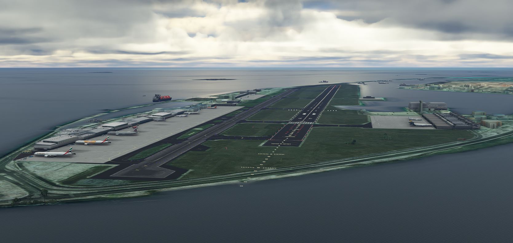 VRMM AIRPORT / NEW RUNWAY AND UPDATED TAXIWAYS , APRONS & GATES - Image 1