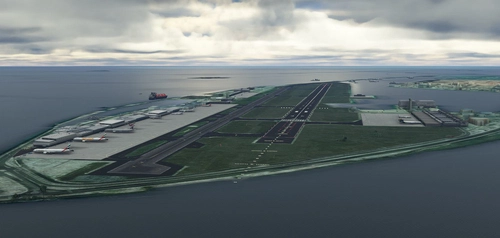 VRMM AIRPORT / NEW RUNWAY AND UPDATED TAXIWAYS , APRONS & GATES