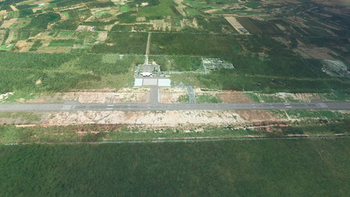 VTUO Buriram Airport Aerial