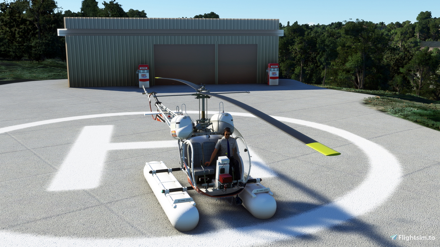 Waratah National Park- Skippy HQ helipad and scenery для Microsoft ...