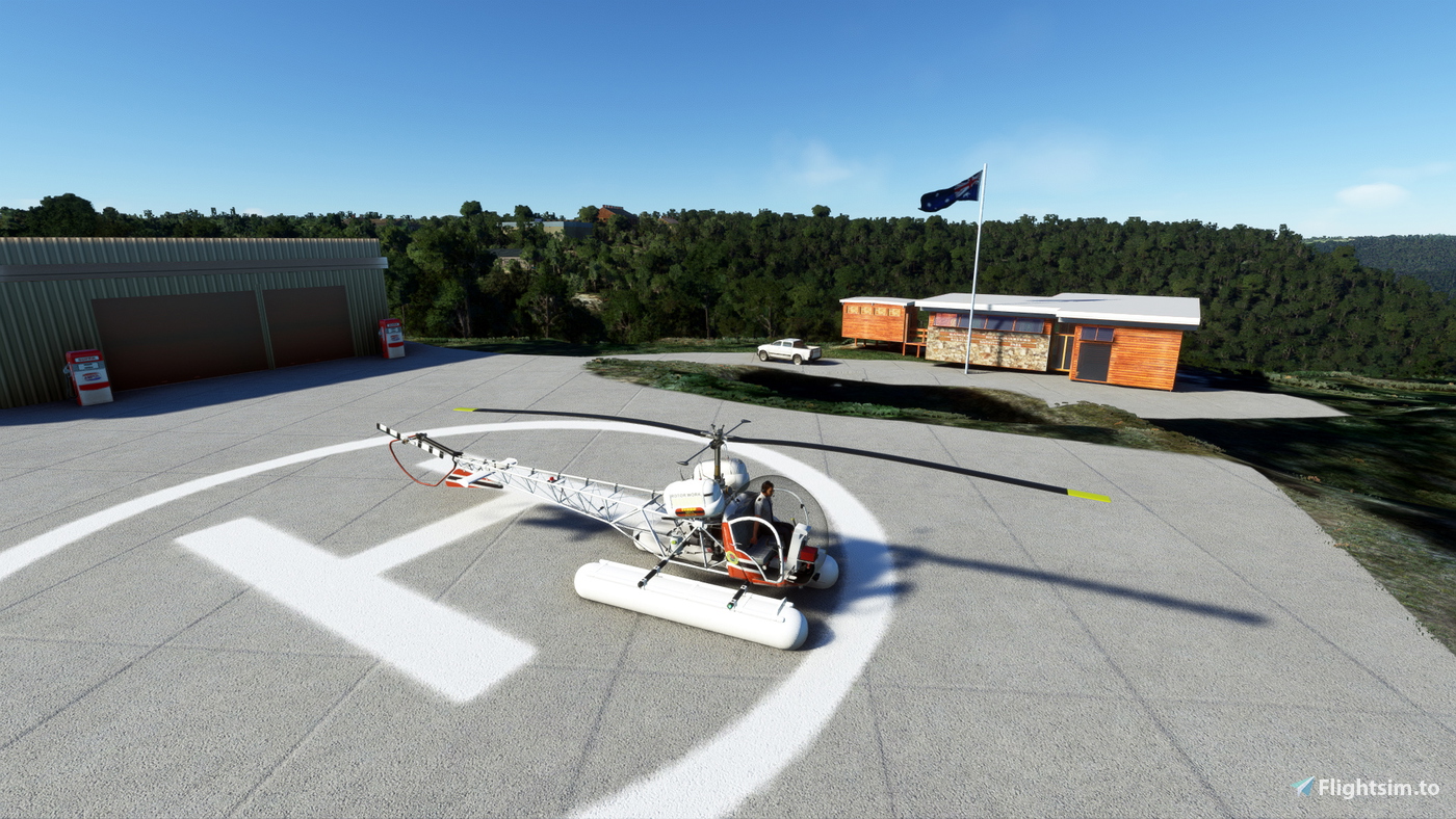 Waratah National Park- Skippy HQ helipad and scenery pro Microsoft ...