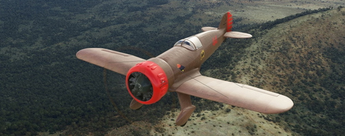 Wedell Williams 44 brown Nomad Monkey (weathered)