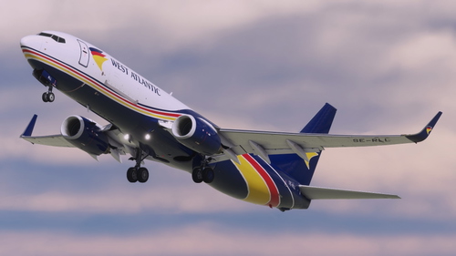 West Atlantic Sweden [4K] SE-RLK & -RLL - PMDG 737-800BCF