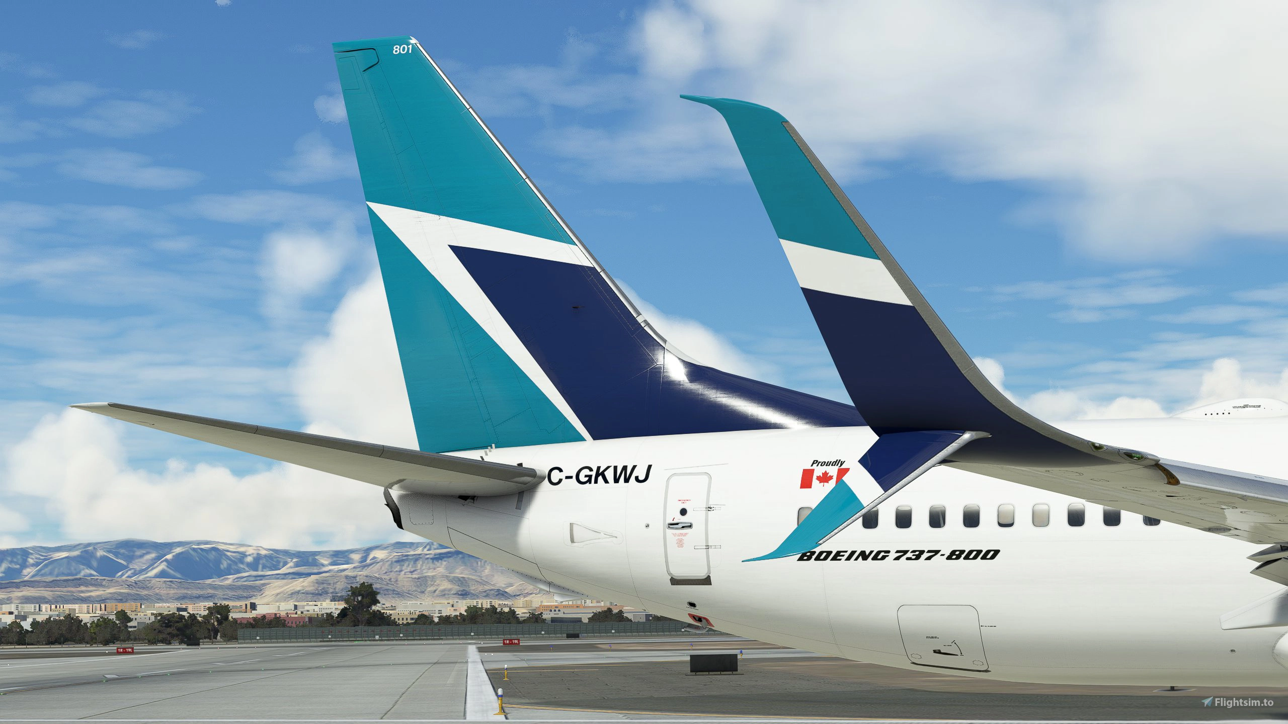 WestJet PMDG 737-800 MSFS Pack - Image 1