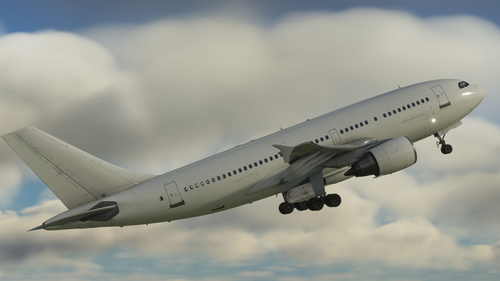 White Example Livery - IniBuilds A310