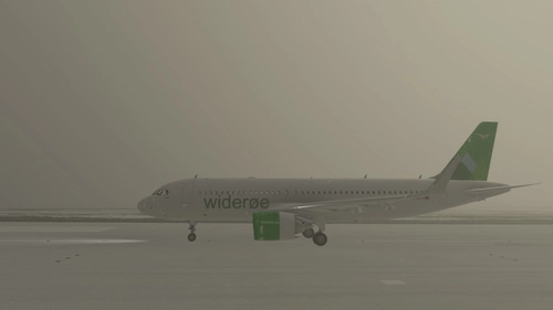 Widerøe LN-WEA For the A320neo