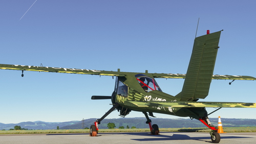 Wilga PZL-104 painting of the Polish Wirtualne Skrzydła group