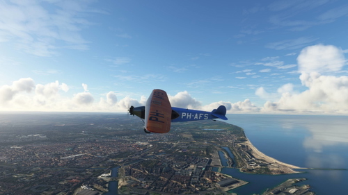 With the Fokker VII from England to Karachi