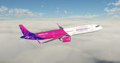 Wizz Air Abu Dhabi "A6-WZC" LatinVFR A321 Neo pratt-and-whitney
