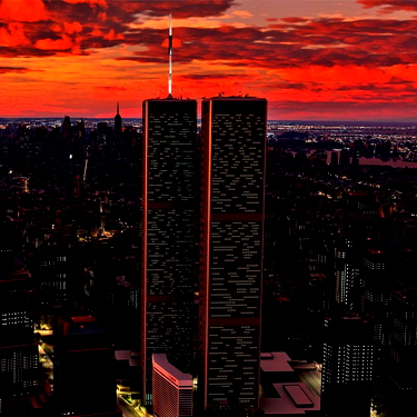 World Trade Center Twin Towers Microsoft Flight Simulator