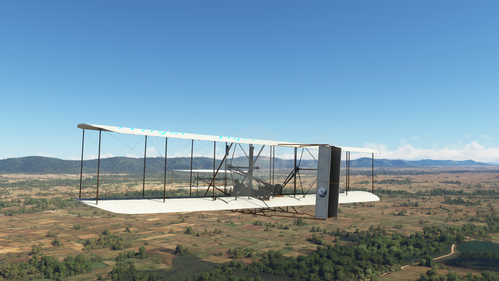 Wright Flyer with just a tiny bit of decoration