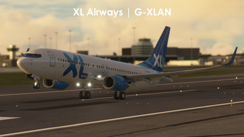 XLA B737-800 | XL Airways (G-XLAN)