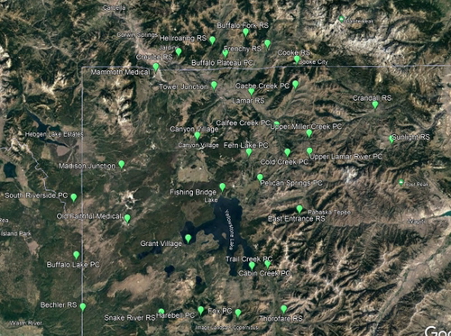 Yellowstone Ranger Stations