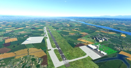 ZLHZ 汉中城固军民两用机场Hanzhong Chenggu Airport [Simple]