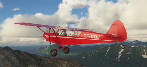 Zlin Savage Cub (Asobo) - Official Buffalo Airways Virtual Substitute for the Fleet 80 Canuck CF-DQJ