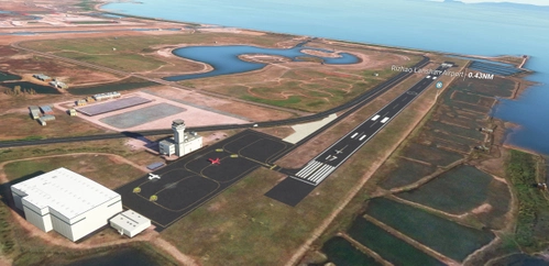 ZSLS Rizhao Lanshan airport 日照岚山通用机场