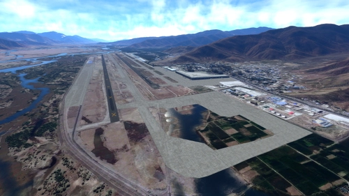 ZULS Lhasa Gonggar Intl Airport [Simple]