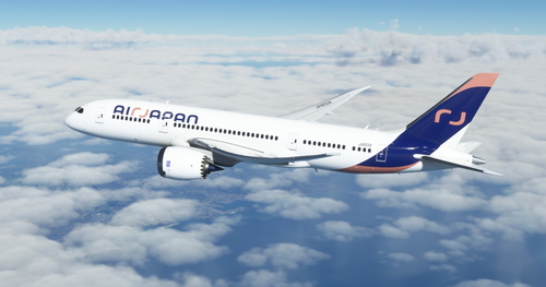 Air Japan "JA801A" Kuro 787-8 v2