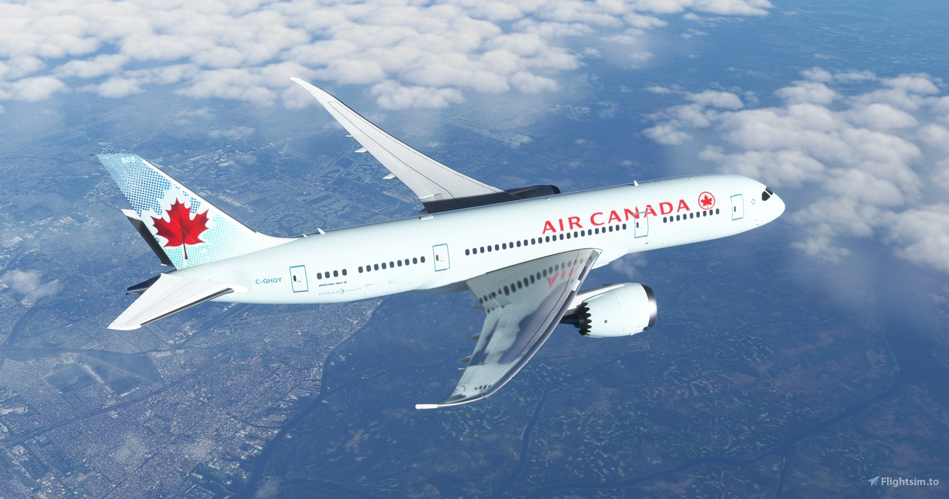 Kuro Air Canada 787-8 OC - Ultra for Microsoft Flight Simulator | MSFS
