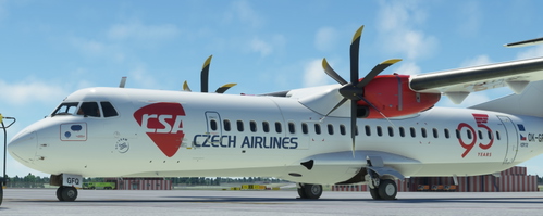 ATR 72-600 Czech livery pack 