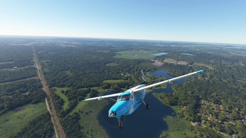 MSFS Custom Airport-3IN7 Chain-O-Lakes, South Bend, IN