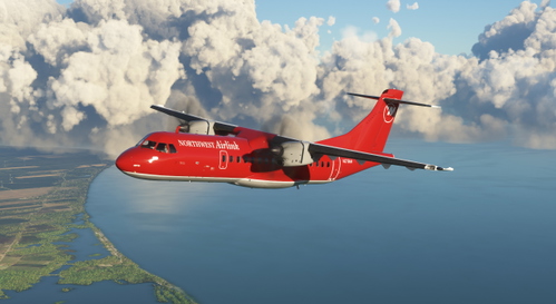 Northwest Airlink (Fictional) - Asobo ATR 42-600