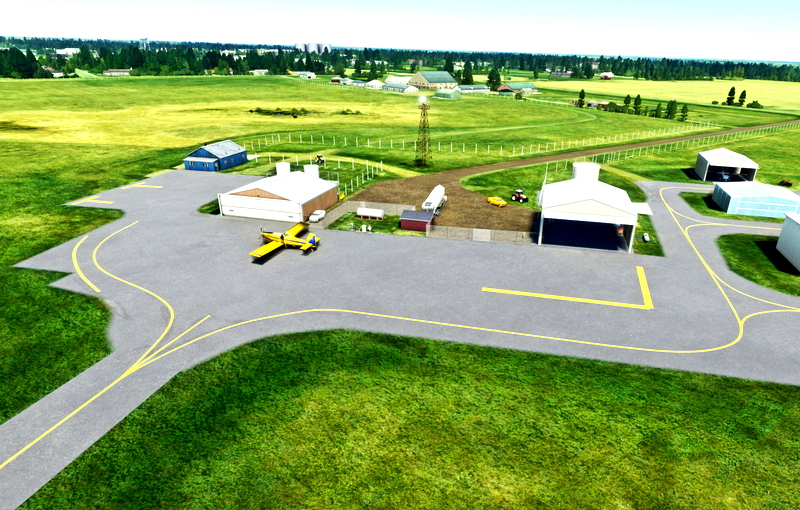 1D8 Redfield Municipal Airport Redfield, SD for Microsoft Flight