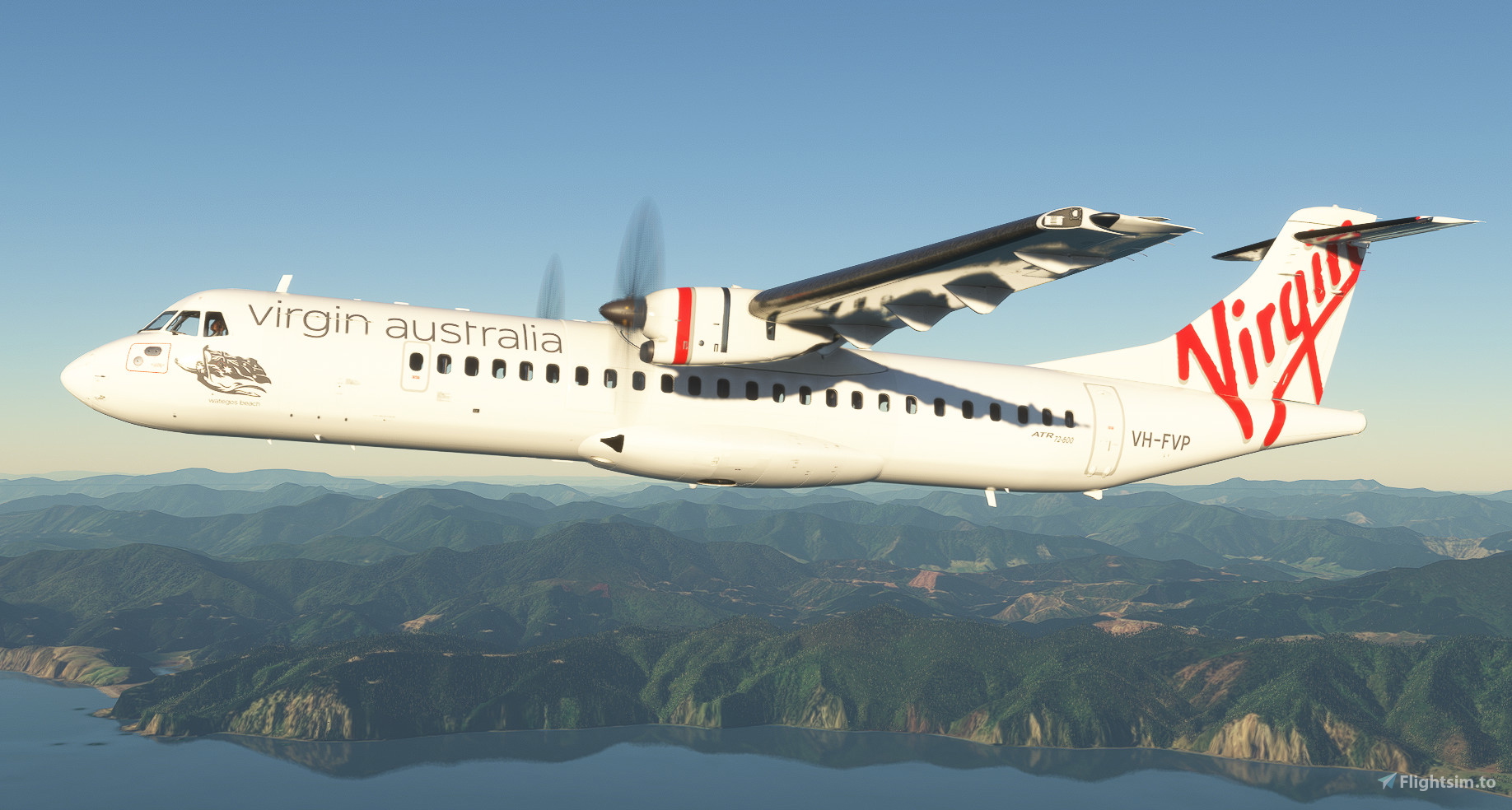 Virgin Australia VH-FVP | Expert Series (Asobo) ATR 72-600 [4K