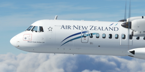 Air New Zealand - Pacific Wave (Mount Cook Airlines) ZK-NZK (Fictional) | Expert Series ATR 72-600