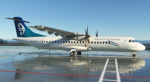 Air New Zealand Link (Mount Cook Airlines) Pacific Wave Livery - ZK-MCU | Expert Series ATR 72-600 thumbnail 2