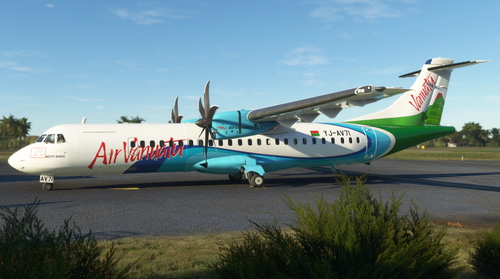 Air Vanuatu YJ-AV71 | Asobo (Expert Series) ATR 72-600 [4K]