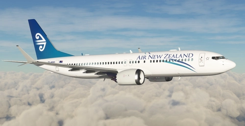 Air New Zealand Pacific Wave - ZK-NGG (Fictional) | Bredok3D Boeing 737-MAX