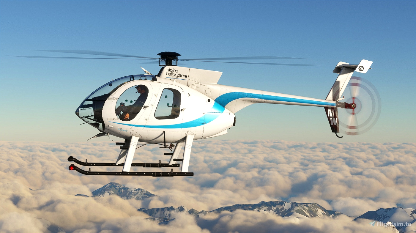 Alpine Helicopters ZK-HMW (New Zealand) | Shrike MD530F [4K] para ...