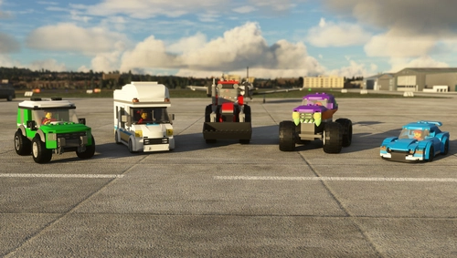 LivToAir Brick Vehicle Pack