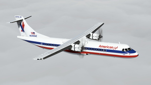American Eagle (Executive Airlines) Pack w/Cabin and Cockpit | ATR 72-212 (8K) thumbnail 2