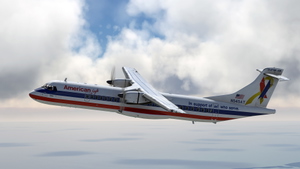 American Eagle (Executive Airlines) Pack w/Cabin and Cockpit | ATR 72-212 (8K) thumbnail 5