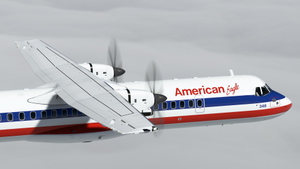 American Eagle (Executive Airlines) Pack w/Cabin and Cockpit | ATR 72-212 (8K) thumbnail 9