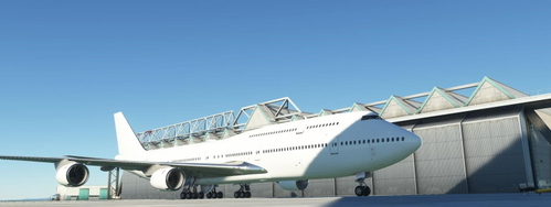 Salty B747-8i | Blank Unmarked 000