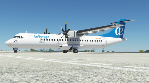 Asobo ATR 72-600 Air Europa EC-MMZ