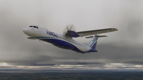 [4K] IndiGo ATR 72-600 (VT-IRD) | Asobo/Hans Hartman ATR