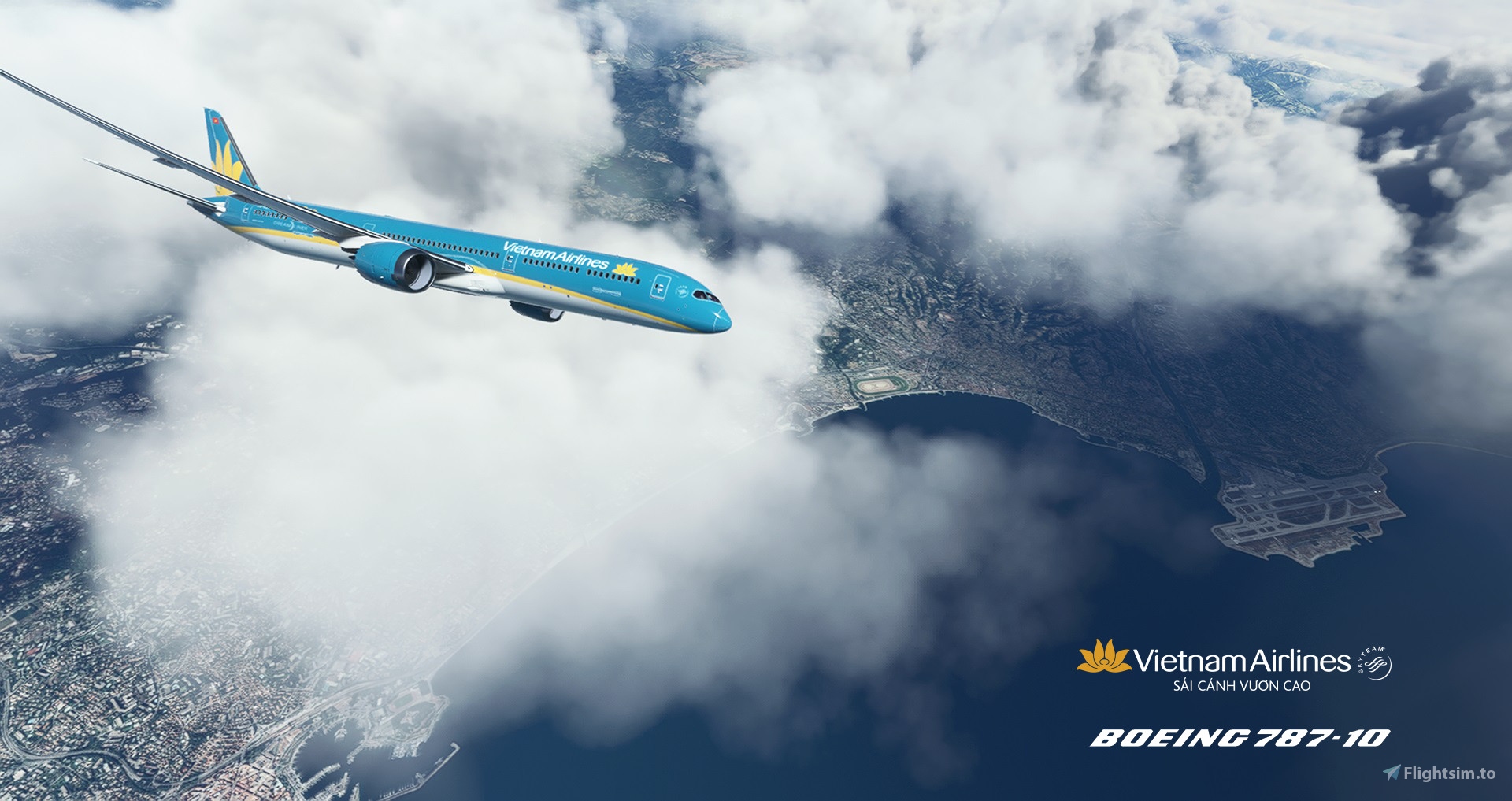 4K] Vietnam Airlines B787-10 VN-A873 100th Aircraft Edition for 